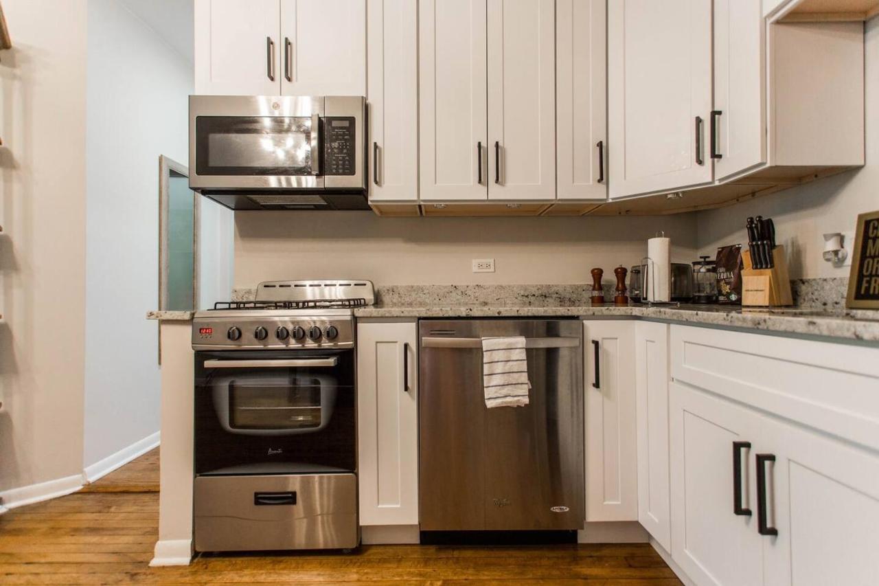 ✪ Cozy 1 Bedroom Close To Downtown Chicago ✪ المظهر الخارجي الصورة